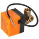 thumbnail image 4 of Válvula de bola eléctrica en forma de L de latón, 3 cables, 2 controles, presión de 1,6 MPa, 6 W, CA 220 V, color naranja, 4 of 8
