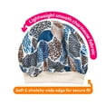 thumbnail image 6 of Red by Kiss 2-in-1 Mommy & Me Satin Bonnet Sleep Cap for Adult and Babies, Soft, Stretchy, and Safe, Protects Fragile Hair from Frizz & Breakage, Friction Bald Spots (Cheetah, 6-18M), 6 of 11