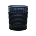 thumbnail image 3 of (6 pack) Mainstays 14 oz Short Diamond Textured Blue Acrylic Tumbler, 3 of 9