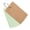 Green, variant on Portable Ring-Bound Flash Cards, Blank Index Cards for Study, 3.54 x 2.17 Inch Memo Notepad, 1-Pack