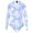Light Blue, variant on RUTAYY Women's One Piece Swimsuits 3D Number Print Fish Scale Long Sleeve Bodysuits Casual Holiday Swimwear