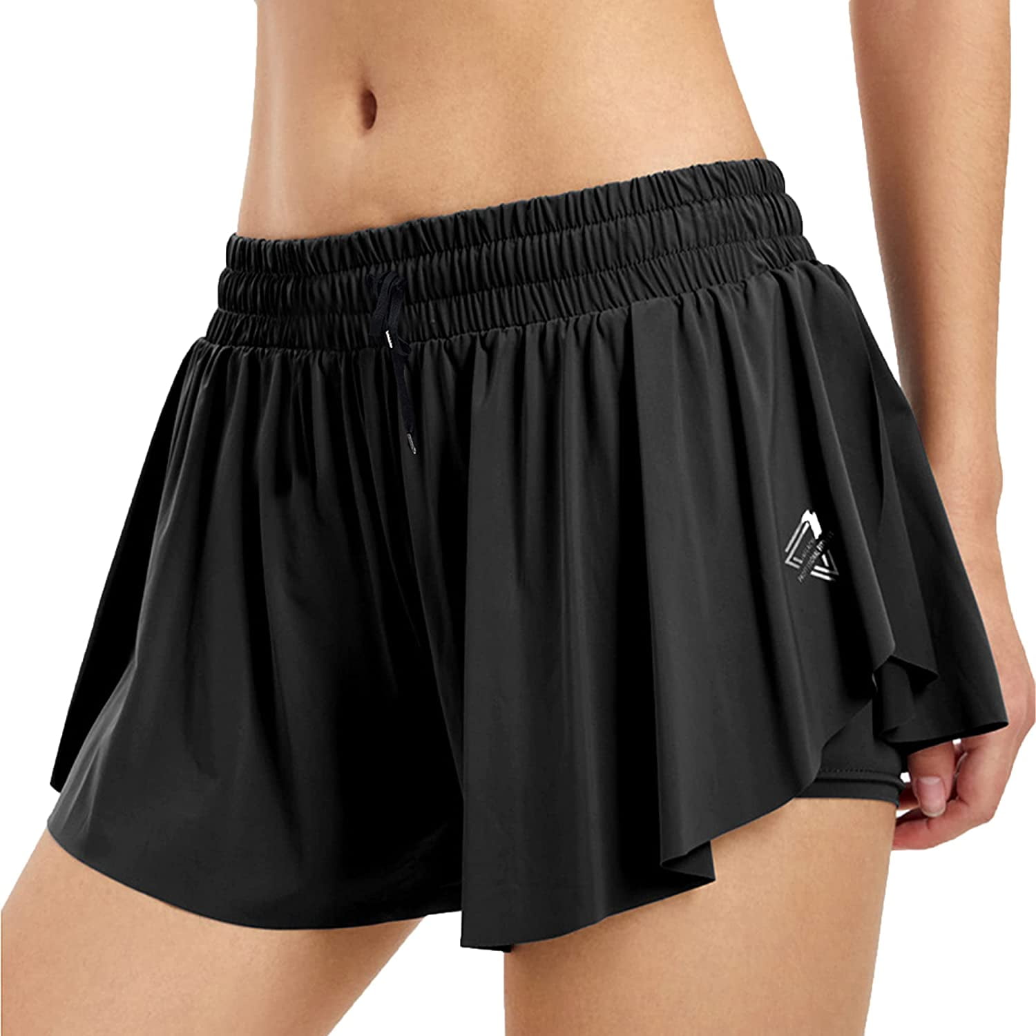 Butterfly Shorts for Women Athletic Gym Workout Running Skirt Kiki Kona