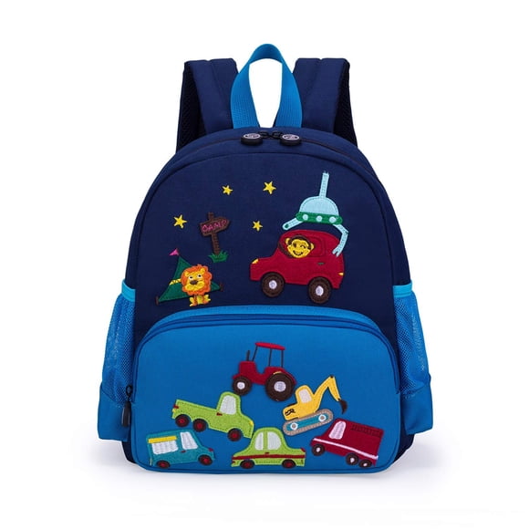 Mochila Willikiva Cute Zoo Little 3D para niños impermeable