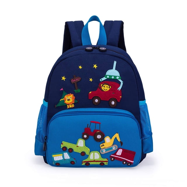 Mochila Willikiva Cute Zoo Little 3D para niños impermeable