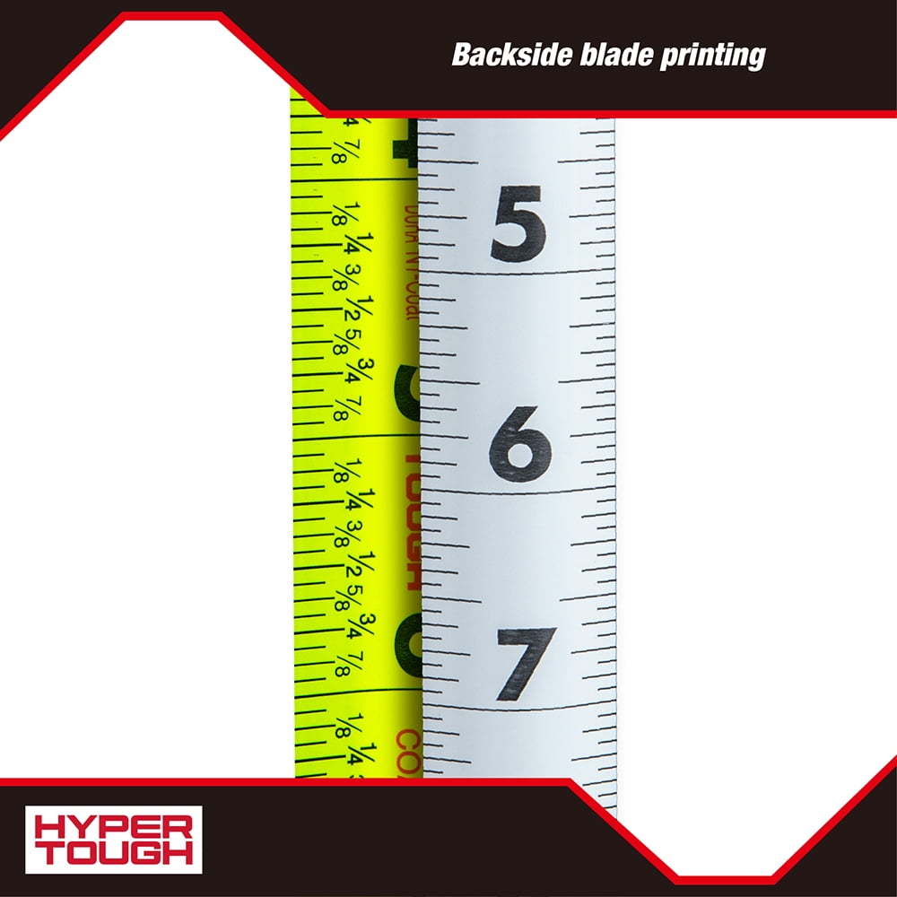 Hyper Tough 25ft. True Control Tape Measure