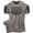 T-Shirt Warm Grey Branded, variant on Gymish Bench Press Workout T-Shirt for Men – Funny Gym Shirt, Motivational Lifting Tee, Athletic Gym Apparel, Military Green, Small