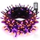 thumbnail image 1 of Luces moradas y naranjas de halloween, LED de Halloween con temporizadores conectados, 8 modos de luces de Halloween al aire libre, mini enchufes para espeluznantes decoraciones al aire libre, 1 of 5