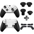 thumbnail image 2 of Prociv Metal Replacement Thumbsticks for Xbox Elite Controller Series 2 Core, Component Pack Includes 4 Swap Joysticks, 4 Paddles, 1 Standard D-Pads, Accessories Parts for Xbox One Elite 2(Black), 2 of 6