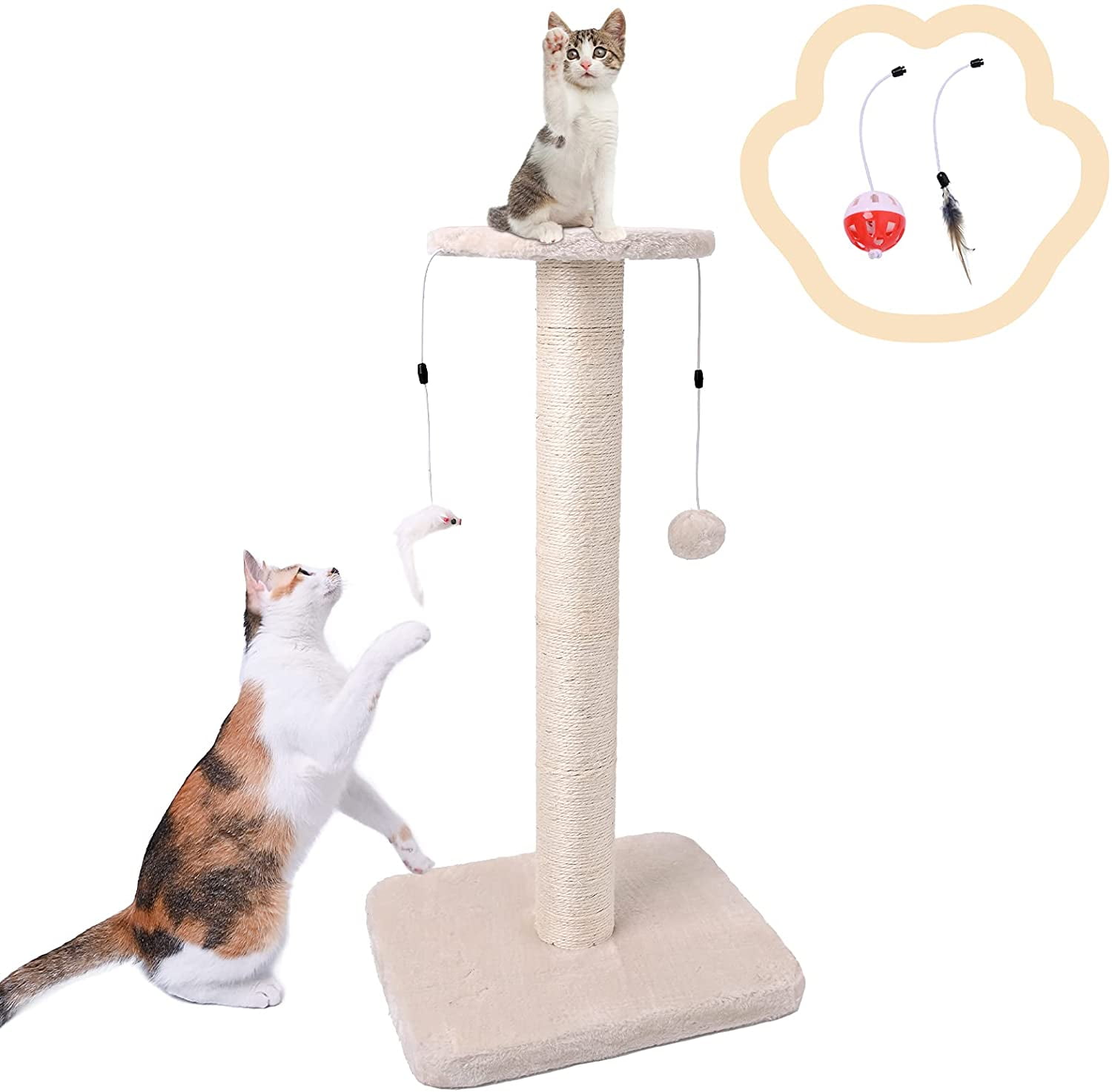 tall cat scratching post