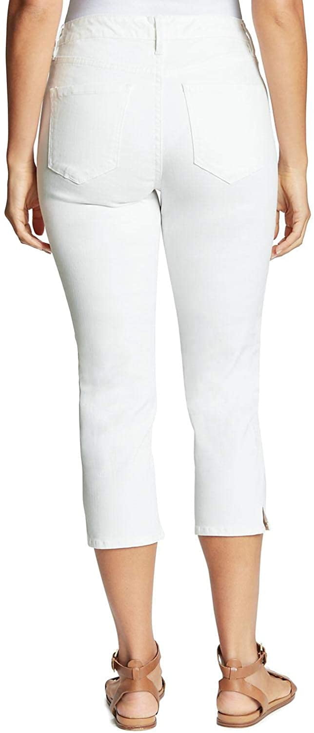Chrystie Denim Capri XM5 White 
