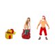 thumbnail image 3 of Figuras de resina de escenas navideñas a escala 1/64, coleccionables, figuras en miniatura pintadas a mano Regalo dorado, 3 of 9