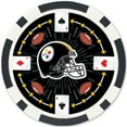 thumbnail image 4 of MasterPieces Casino 100 Piece Poker Chip Set - NFL Pittsburgh Steelers, 4 of 6