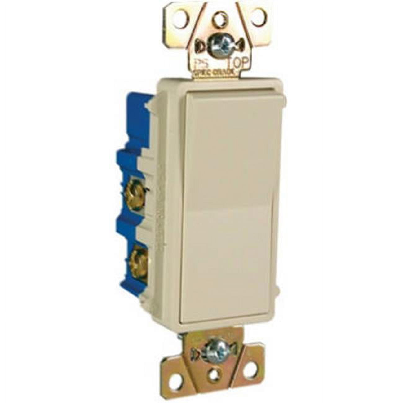 Pass & Seymour TM874LACC6 4 Way Switch, 15A, Light Almond