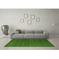 thumbnail image 3 of Ahgly Company Indoor Round Abstract Green Modern Area Rugs, 6' Round, 3 of 4