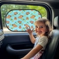 thumbnail image 3 of Yuyamidu Capybara Automotive Window Sunshades Lemon Car Window Shades Blue Car Window Sun Shades for Kids 2 Piece Sunshade for Car Window Baby Gifts, 3 of 7