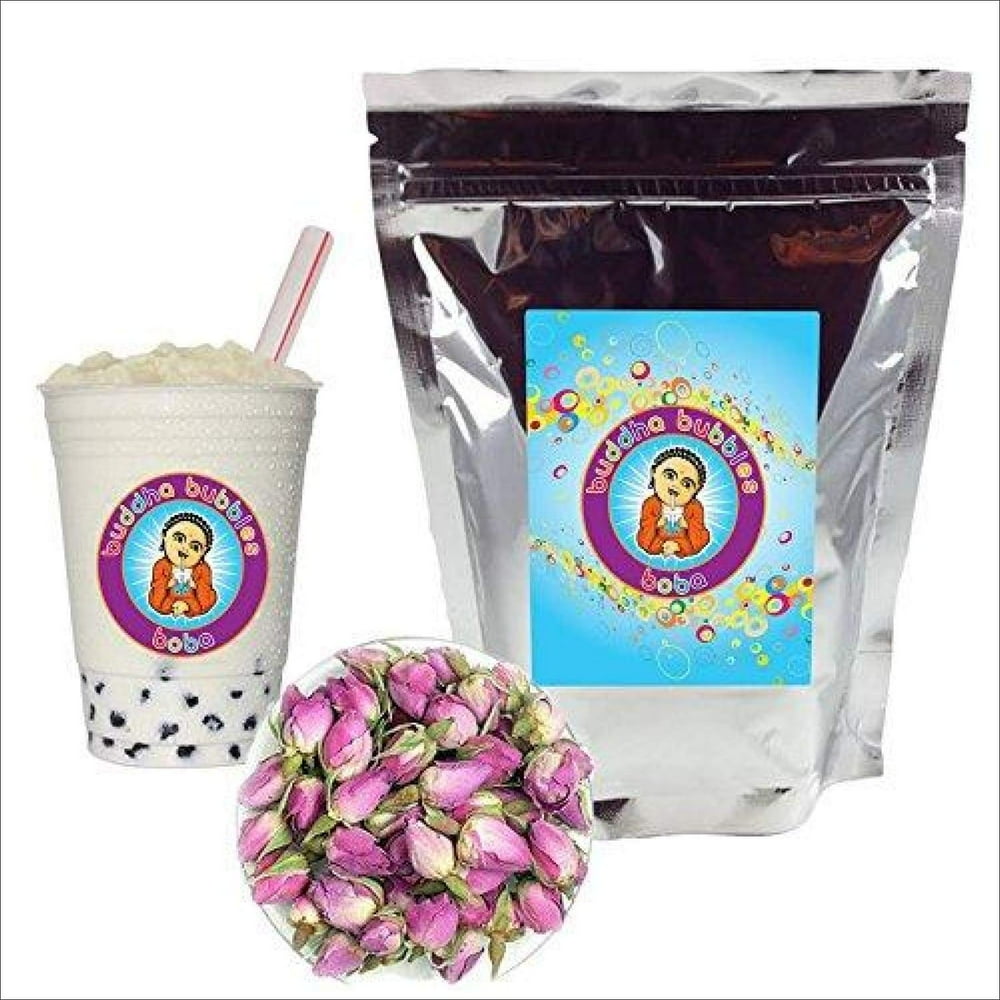 Rose Boba / Bubble Tea Drink Mix Powder By Buddha Bubbles Boba 10