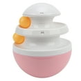 thumbnail image 2 of Cat Turntable Toys Track Adjustable Leakage Device Cat Leaky Food Ball for Cats DogsPink, 2 of 9