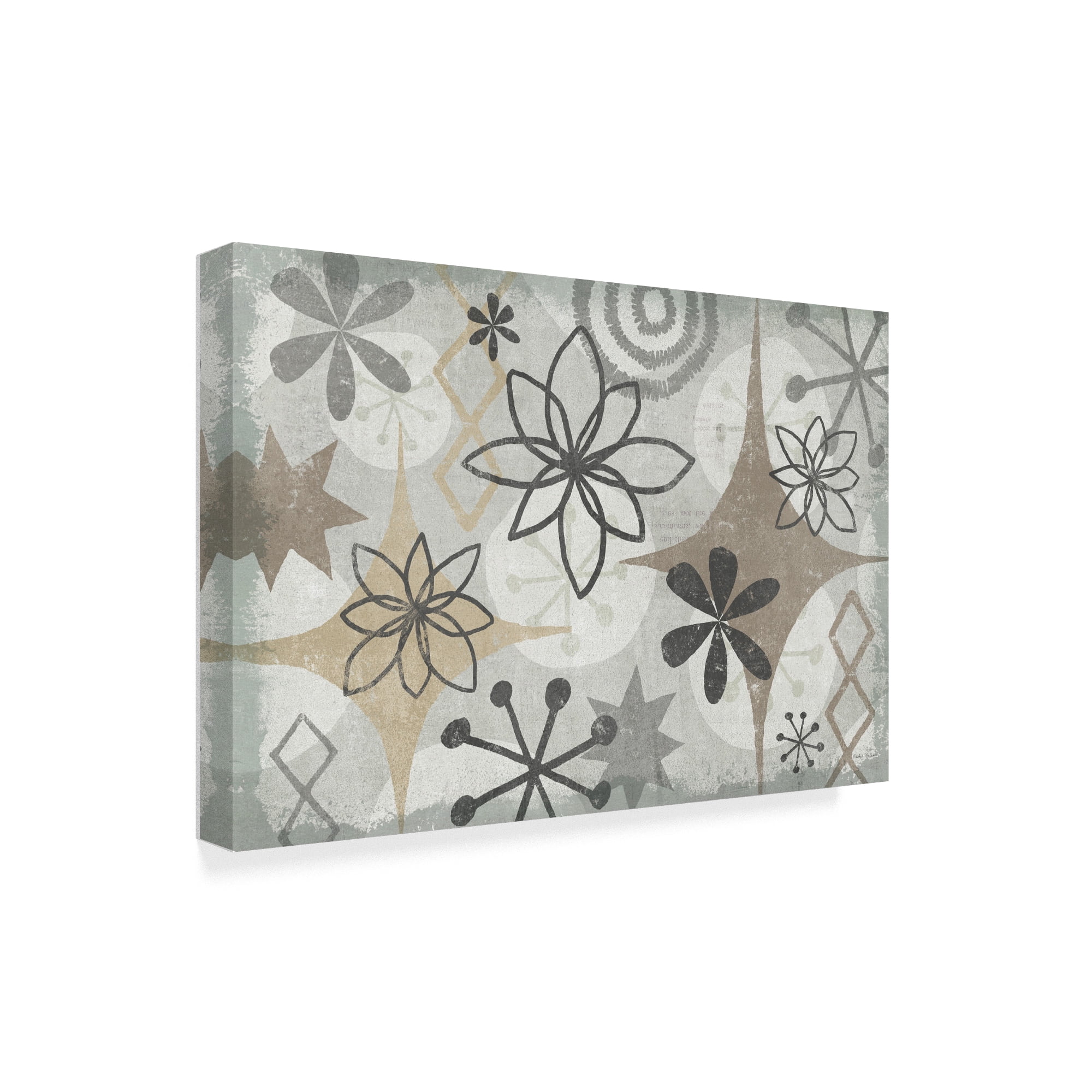 Trademark Fine Art 'Mid Century Mystique Archroma' Canvas Art by Michael Mullan