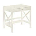 thumbnail image 4 of Simple Living   X-Frame Farmhouse Wood Desk Antique White Antique, 4 of 4