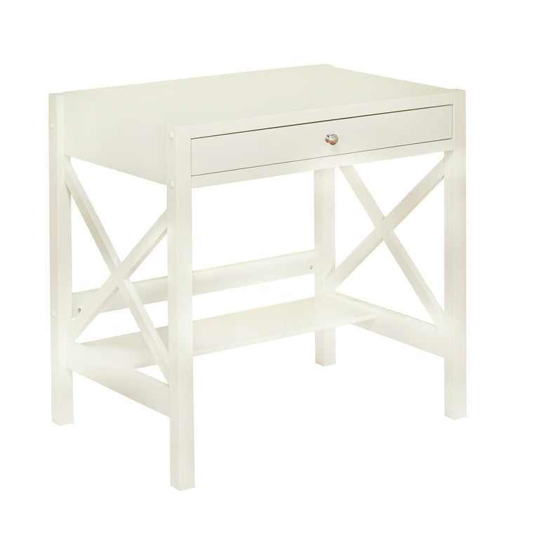 White x desk discount