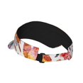 thumbnail image 2 of Fotbe Flowers Birds And Butterflies Visera Deportiva con Diseño, Gorra Abierta Ajustable de Algodón para Mujer y Hombre, 2 of 7