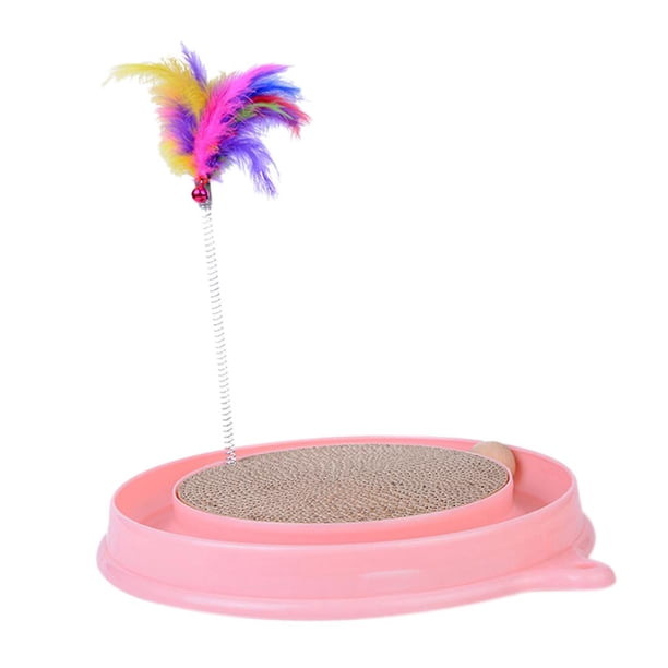 Juguete Interactivo Rascador Para Gatos - Ejercicio Mental Y Físico, Ideal Para Interior