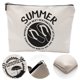 thumbnail image 3 of Cosmético Algodón Lino Bolsa de cosméticos Regalo Bolsa de almacenamiento impermeable Bolsa de almacenamiento Adepaton BST3002339-4, 3 of 5