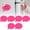 Pink-Cloud, variant on LKZQHMC Round Sticky Notes,60 Sheets/Pad,360 Sheets Shape Sticky Pad,Cute Memo Pads Colorful Self-Sticky Note Pads for Home office Gifts,Pink-Round