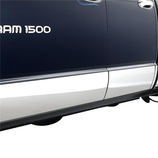 ICI Stainles T4153304M SP Polished Rocker Panel Covers for 2017-2018 F-250 Ford