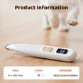 thumbnail image 2 of Rechargeable Pet Hair Trimmer Kit, 2026 New Low-Noise Dog Paw Trimmer with LED Light, Electric Dog Grooming Clippers Waterproof Pet Hair Shaver for Dogs and Cats for Paws Ears Face (White), 2 of 7