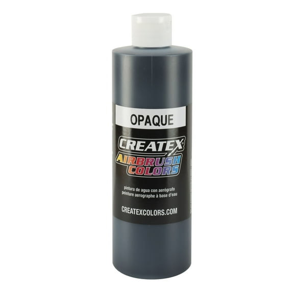 Createx Airbrush Color, Opaque, 16 oz., Black
