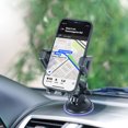 thumbnail image 6 of USA GEAR Suction Mount Phone Cradle with 360 Degree Rotation, Compatible with Iphone 13, Galaxy S21, 6 of 9