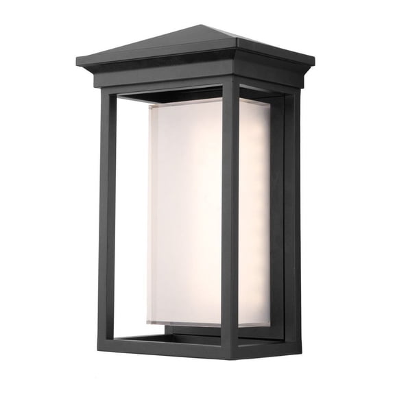 AC9131BK Artcraft Lighting Overbrook-12W 1 LED Outdoor Wall Mount-6.75 Inches Wide by 14 Inches High