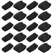 Side Bed Slat Bracket Holders Office 5.50X5.40X0.90CM Black