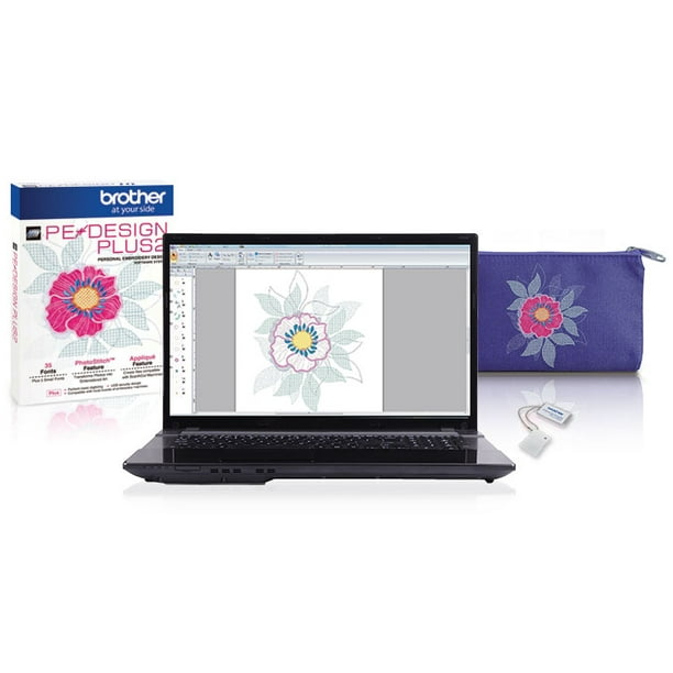 Brother PE Design Plus 2 AutoDigitizing Editing Lettering Embroidery Software