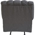 thumbnail image 5 of Signature Design by Ashley Drakestone Tufted Manual Rocker Recliner with Lumber Heat and Massage, Gray, 5 of 9