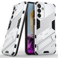 thumbnail image 4 of Compatible For Samsung Galaxy M15 5G Case PC+TPU Drop-proof Phone Cover with Folding Kickstand White, 4 of 5