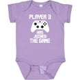 thumbnail image 3 of Inktastic Player 3 Has Joined the Game Boys or Girls Baby Bodysuit, 3 of 5