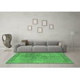 thumbnail image 3 of Ahgly Company Indoor Rectangle Oriental Emerald Green Industrial Area Rugs, 5' x 7', 3 of 4