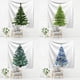 thumbnail image 2 of Serie de árboles de Navidad personalizada, Sábana de Picnic estética para dormitorio, colcha, póster, manta, tapiz con estampado artístico, decoración para colgar en la pared, 2 of 4