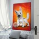 thumbnail image 3 of Bolt Cuadro decorativo colgante - Arte de pared - Póster enmarcado - Decoración de pared - Regalos para familia, amigos y aficionados 20*30 cm, 3 of 6