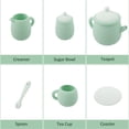 thumbnail image 4 of Juego de té MCGMITT de silicona para fiestas de té, 15 unidades, para niños de 3 a 6 años, 4 of 9