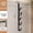 Black 5 hooks, variant on QHUDLV Over The Door Hanging Hook Back of Door Type Hat Coat Hanger Metal Hook Home