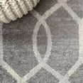thumbnail image 6 of JONATHAN Y MOROCCAN HYPE 5 x 8 Area Rug, Asilah Ogee Fretwork - Dark Gray/Cream, MOH104A-5, 6 of 10