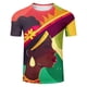 thumbnail image 3 of Tops para hombre, blusas y camisas de manga corta con cuello redondo para hombre Camisa de manga corta estampada para hombre Top/camisa de manga corta con cuello redondo Tops para hombre, 3 of 4