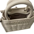 thumbnail image 4 of Bolsa Steve Madden Mini Tote Binko Sqares Beige, 4 of 7