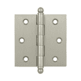thumbnail image 2 of Deltana CH2525U15 2-1/2" x 2-1/2" Hinge; with Ball Tips; Satin Nickel Finish, 2 of 2