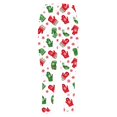 thumbnail image 4 of Mepaouo Womens Christmas Leggings Xmas High Waist Tight Winter Warm Sexy Skinny Yoga Pants(Red,XL), 4 of 4