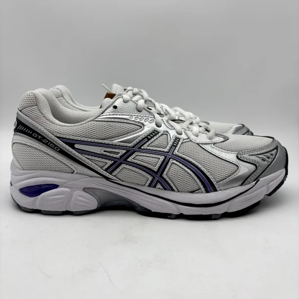 ASICS GT-2160 White Space Lavender Running Shoes Size 8 Men's 1203A320-104