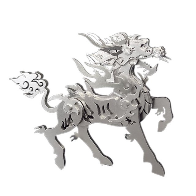 Juguete 3D Metal Puzzle Model Mechanical Assembly Manual Stainless Steel Puzzle AMMAO TOY230209-2759toy